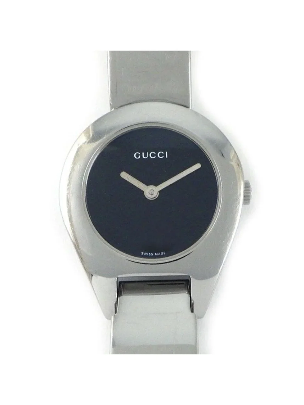 Gucci Watch Black Dial SS Quartz Analog